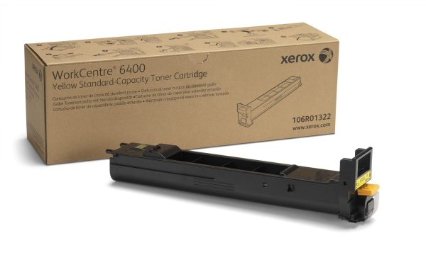 Тонер-картридж XEROX 106R01322 желтый для XEROX WC 6400 (8K)