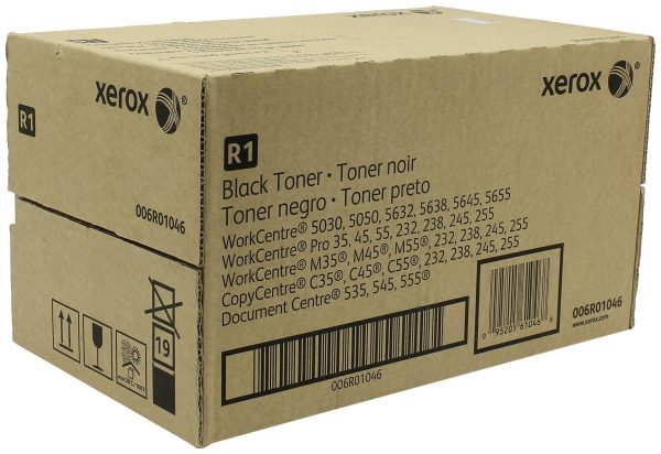 Принт-картридж XEROX 006R01046 черный 2шт.упак. для DC 535/45/55