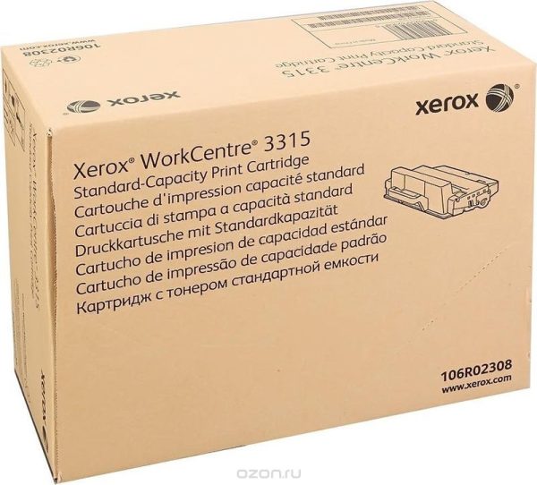 Принт-картридж XEROX 106R02308 черный для WC 3315
