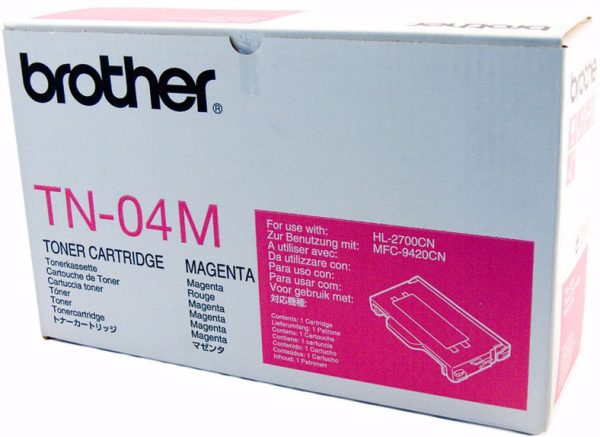 Тонер-картридж BROTHER TN-04M малиновый для MFC-9420CN/HL-2700CN