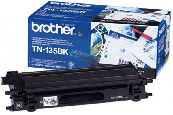 Тонер-картридж BROTHER TN-135BK черный для MFC-9440CN/HL-4040CN 5000 стр