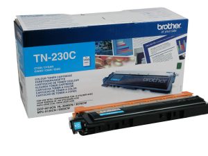 Тонер-картридж BROTHER TN-230C голубой для HL3040/DCP9010CN/MFC9120CN 1400 стр