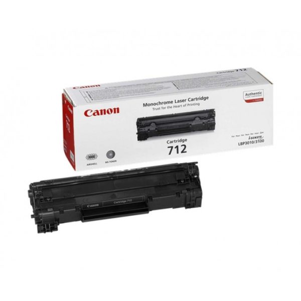 Картридж CANON Cartridge712 черный для LBP 3010/3020