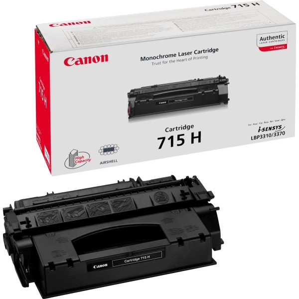 Картридж CANON Cartridge715Н черный увеличенный для LBP 3310/3370