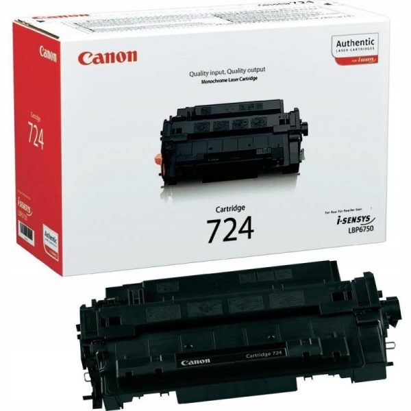 Картридж CANON Cartridge724 черный стандартный для LBP6750Dn