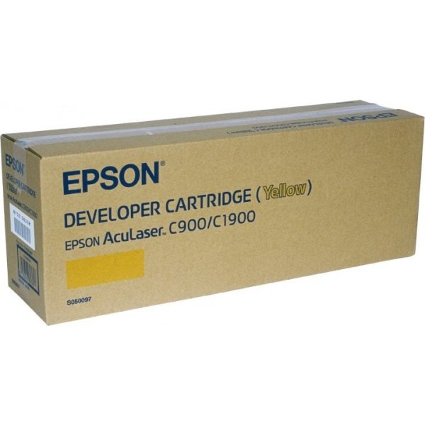 Тонер-картридж EPSON S050097 желтый для AcuLaser C1900/900