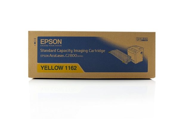 Тонер-картридж EPSON S051162 желтый стандартный для AcuLaser С2800N