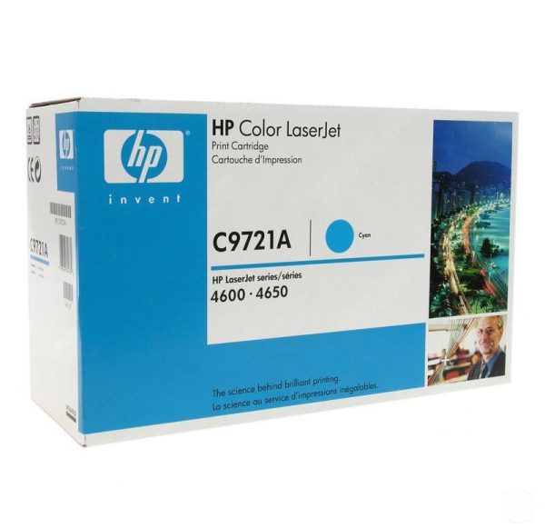Картридж HP C9721A синий для CLJ 4600/4650