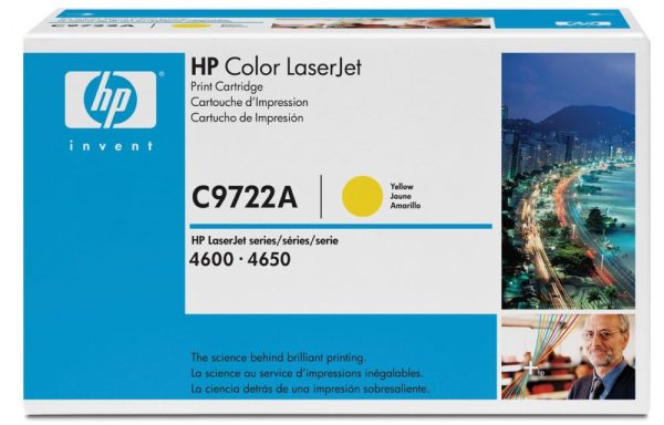 Картридж HP C9722A желтый для CLJ 4600/4650