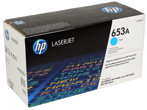 Картридж HP CF321A синий для LJEnterpriseM651/M680