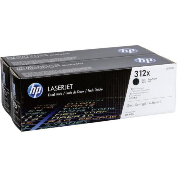 Картридж HP CF380XD черный увеличенный для LJMFPM476