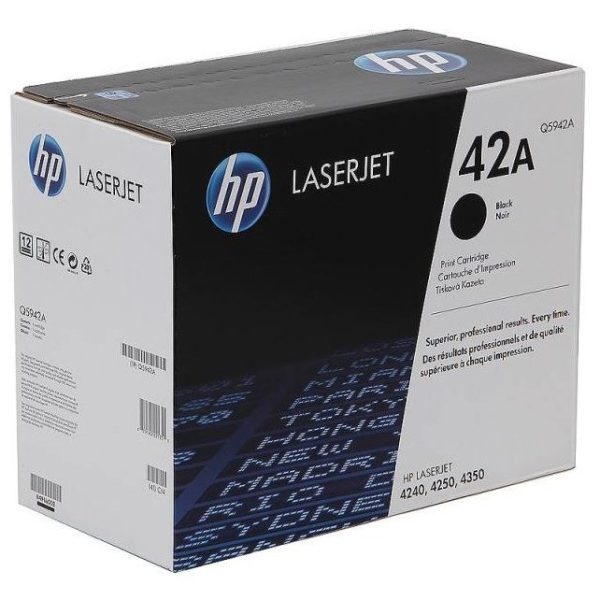 Картридж HP Q5942A черный для LJ 4250/4350