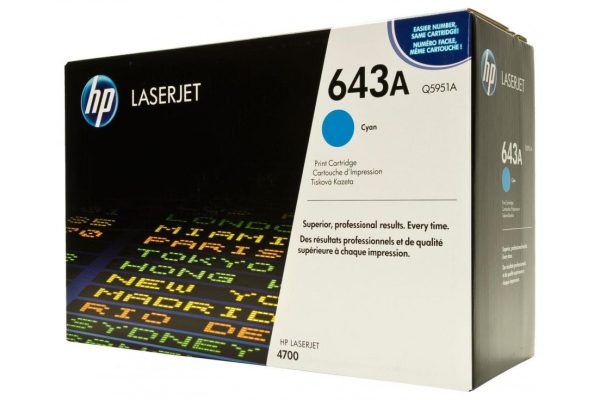 Картридж HP Q5951A синий для CLJ 4700