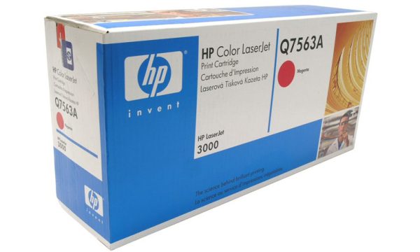 Картридж HP Q7563А малиновый для LJ 3000