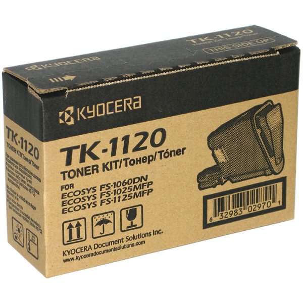 Тонер-картридж Kyocera TK-1120 черный для FS1060DN/1025MFP/1125MFP