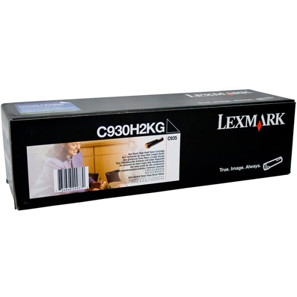 Тонер-картридж LEXMARK C930H2KG черный для C935X