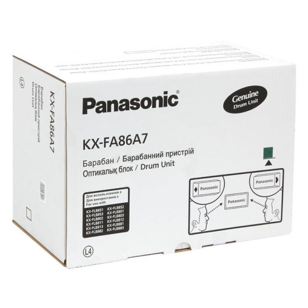 Драм-юнит Panasonic KX-FA86(7) черный для KX-FLB813RU/853RU