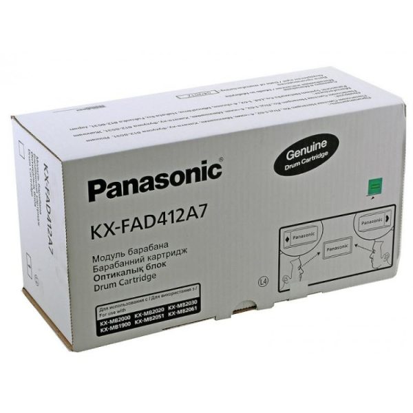Драм-юнит Panasonic KX-FAD412A(7) черный для KX-MB2000/2010/2020/2030