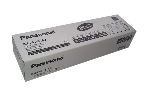 Тонер-картридж Panasonic KX-FAT411A(7) черный для MB2000/2010/2020/2025/2030
