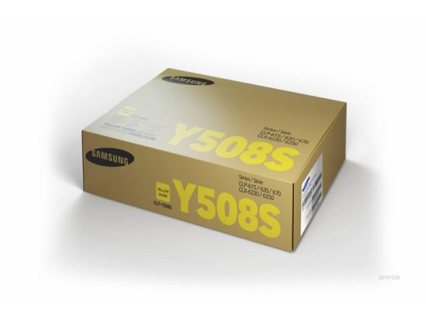 Картридж SAMSUNG CLT-Y508S желтый стандартный для CLP-620/670/CLX-6220/6250