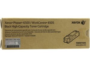 Принт-картридж XEROX 106R01604 черный для Phaser 6500/WC 6505