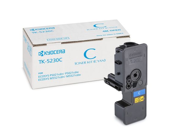 Тонер Kyocera TK-5230C синий для ECOSYS P5021,P5026,M5521,M5526