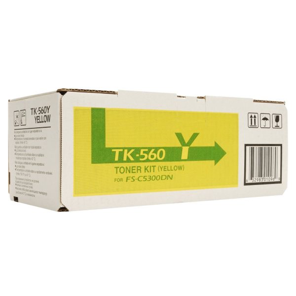 Тонер Kyocera TK-560Y желтый TK-560Y