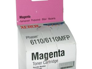 Тонер-картридж XEROX 106R01205 малиновый для Phaser 6110