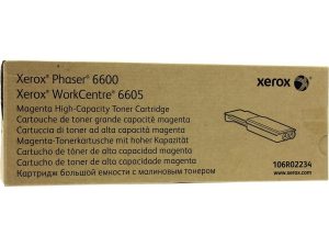 Тонер-картридж XEROX 106R02234 малиновый увеличенный для Phaser 6600/WC 6605