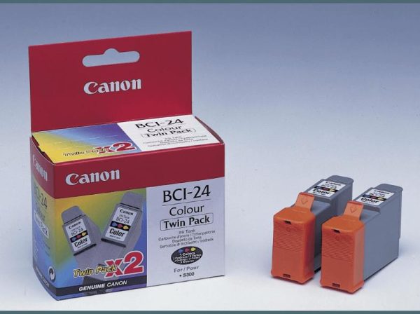 Картридж CANON BCI-24 цветной 2шт, для S-300