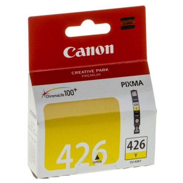 Картридж CANON CLI-426Y желтый для Pixma IP4840,MG5140