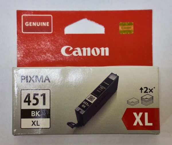 Картридж CANON CLI-451XLBK черный увеличенный для PIXMA iP7240/MG6340