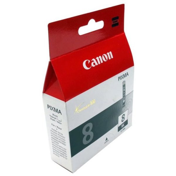 Картридж CANON CLI-8BK черный для Pixma MP500/800, IP6600,5200,4200