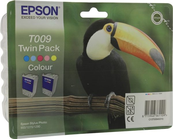 Картридж EPSON T00940210 цветной, двойная упаковка для ST 1270/1290