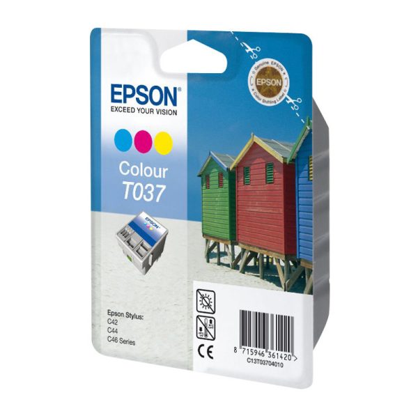 Картридж EPSON T037040 цветной для ST С42 c46