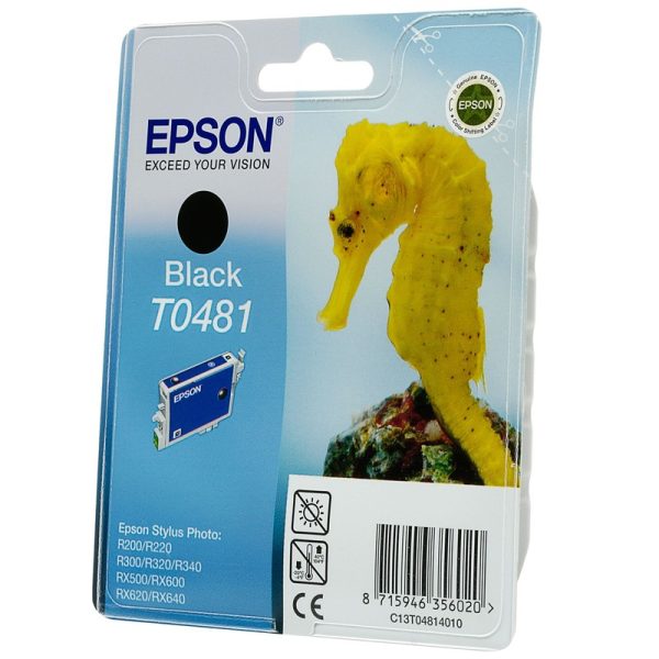 Картридж EPSON T048140 черный для R200/300/RX500/600/620/640