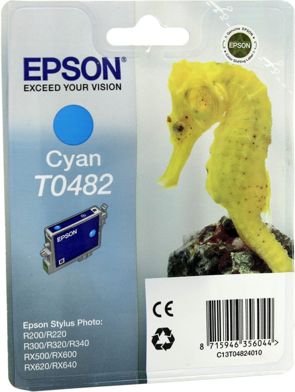 Картридж EPSON T048240 синий для R200/300/RX500/600/620/640