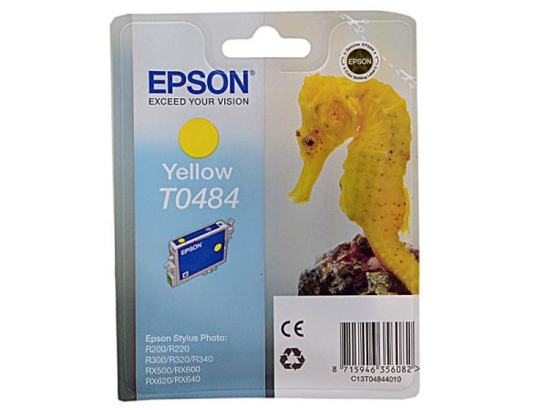 Картридж EPSON T048440 желтый для R200/300/RX500/600/620/640