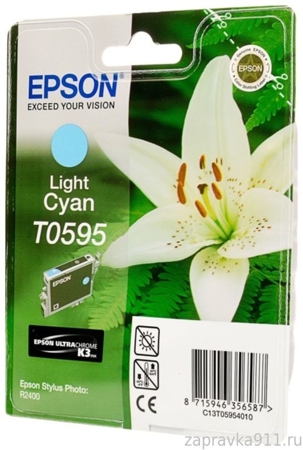 Картридж EPSON T059540 светло-голубой для PH R2400