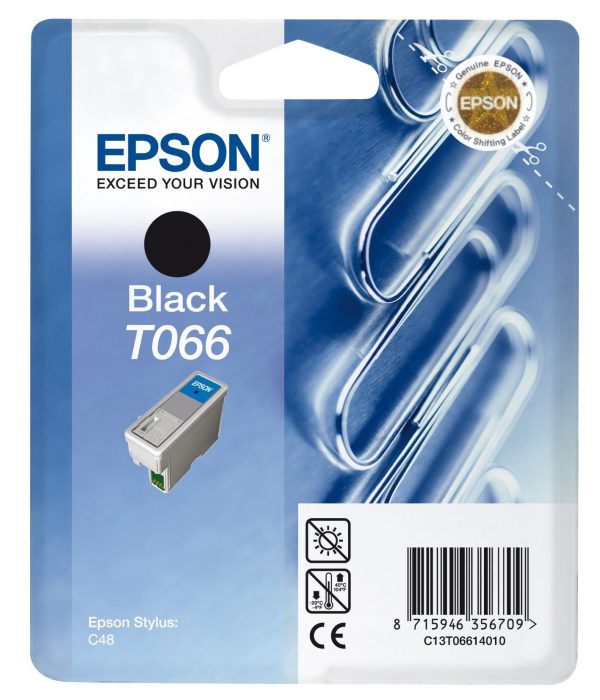 Картридж EPSON T066140 черный для ST C48