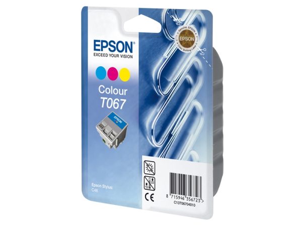 Картридж EPSON T067040 цветной для ST C48