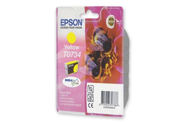 Картридж EPSON T07344A желтый для ST C79/CX3900/4900/5900