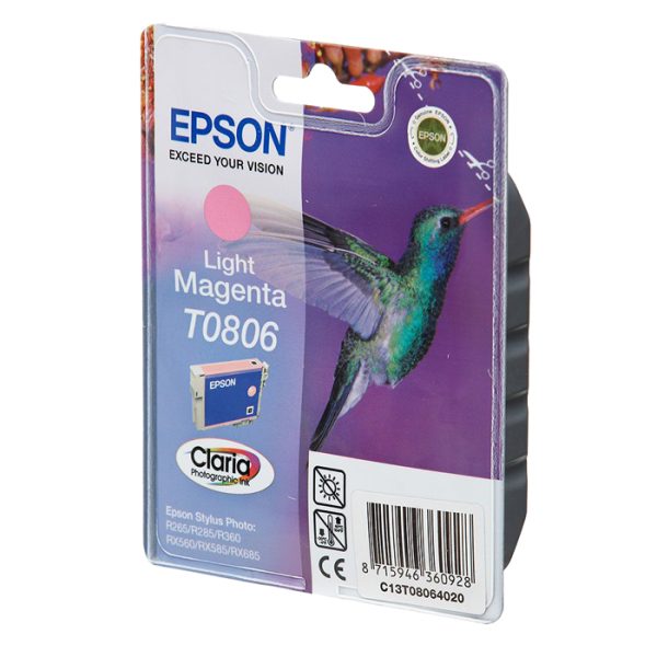 Картридж EPSON T08064010 светло-малиновый для Stylus Photo P50/PX660