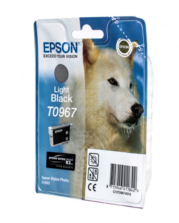 Картридж EPSON T09674010 светло-серый для PH R2880