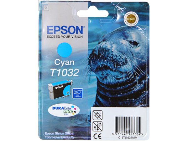 Картридж EPSON T10324A голубой увеличенный для ST Office T30/T40W/TX600FW
