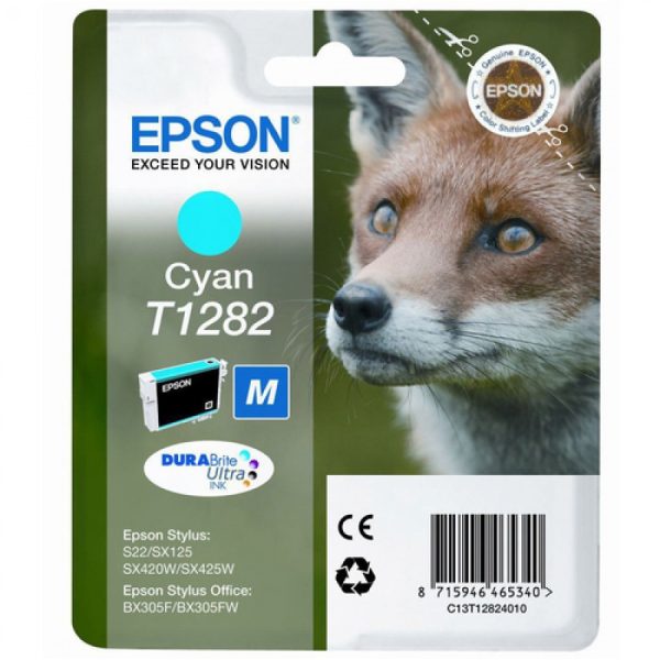 Картридж EPSON T12824010 голубой для S22/SX125