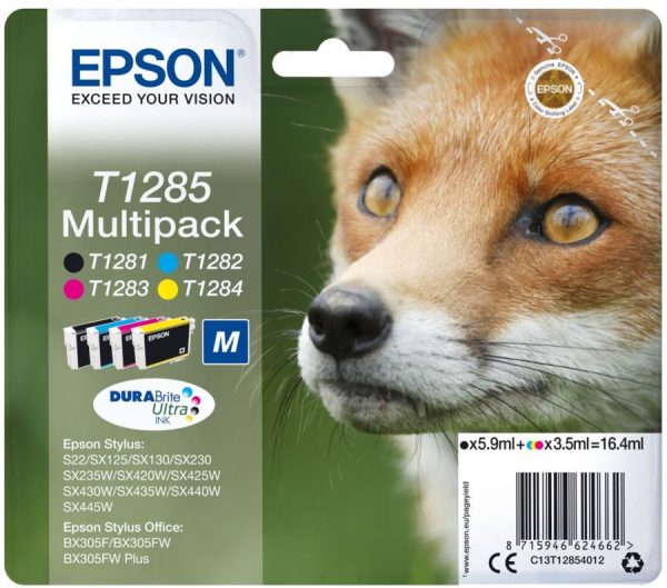 Картридж EPSON T12854010 мульти-упаковка для S22/SX125