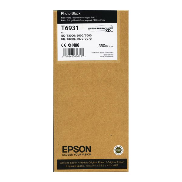 Картридж EPSON T693100 фото-черный для SC-T3000/T5000/T7000 UltraChrome XD