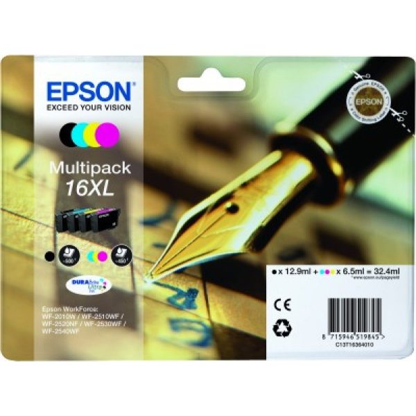 Картридж EPSON C13T16264010 мульти-упаковка для WF-2010W