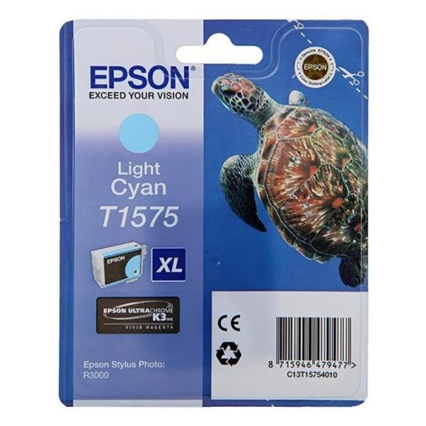 Картридж EPSON T15754010 светло-голубой для Stylus Photo R3000